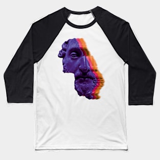 aesthetic glitch effect Baseball T-Shirt